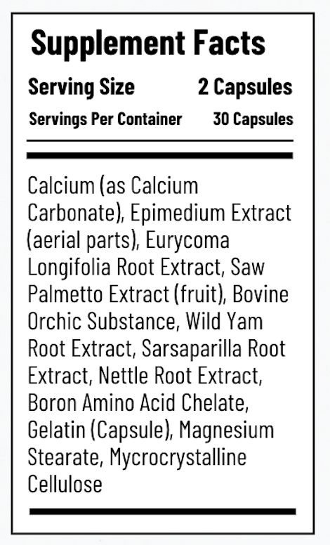 Ingredients List